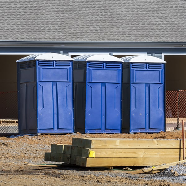 are there any restrictions on where i can place the porta potties during my rental period in Coplay PA